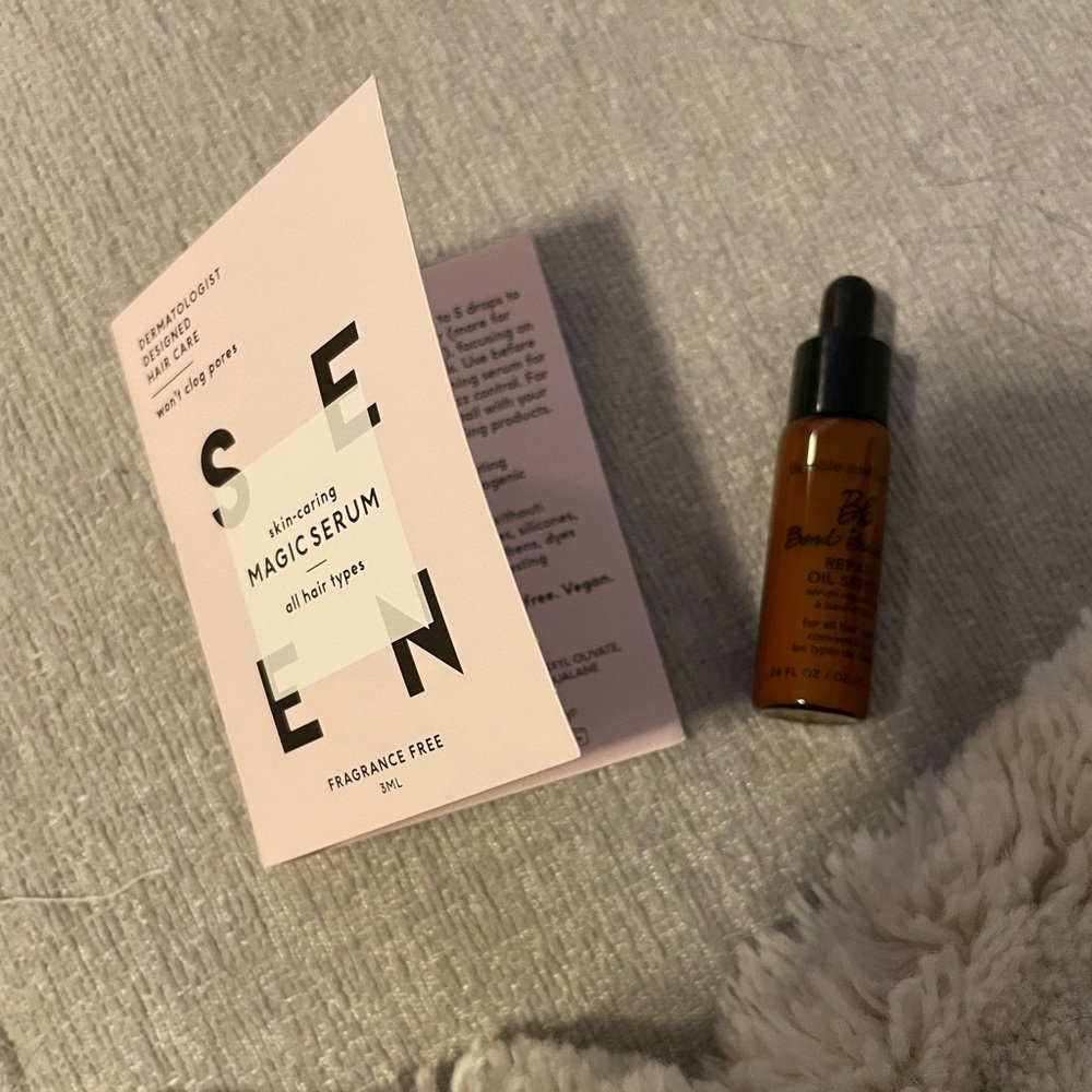 NWOT hair oil serum bundle